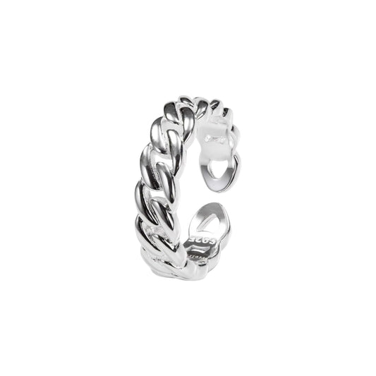 Vielring - Cuban Ring - 925 Silber - Silber