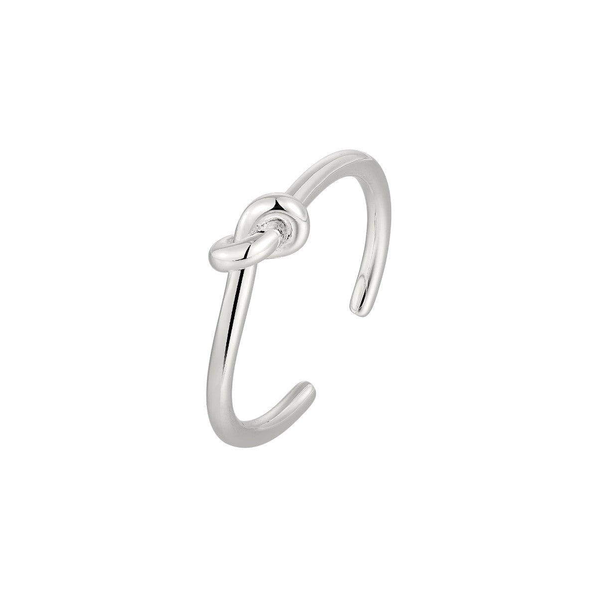 Vielring - Ring mit Knoten - 925 Silber - Silber