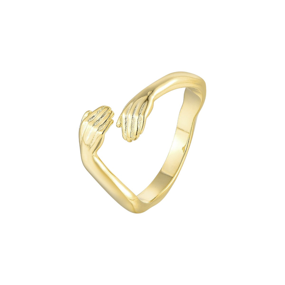 Offener Umarmungsring Stärke - 925 Silber