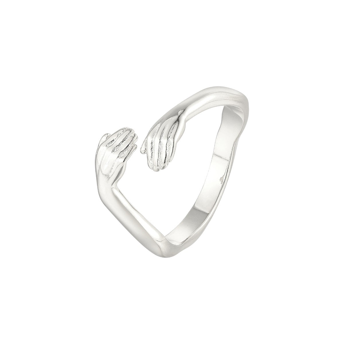 Offener Umarmungsring Stärke - 925 Silber