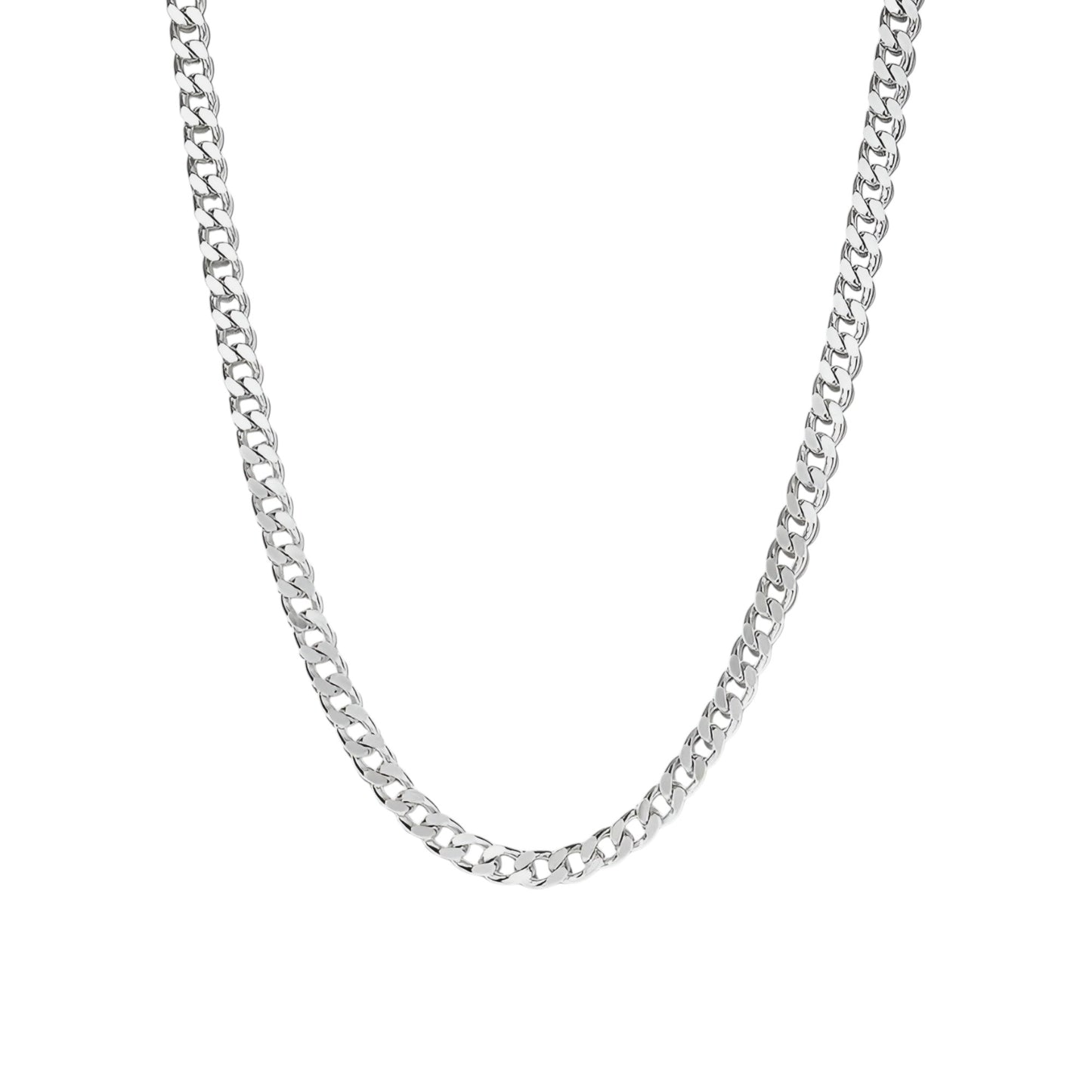 Vielring - Gliederkette Halskette - 925 Silber - 925 Silber / 3 mm / 45 cm