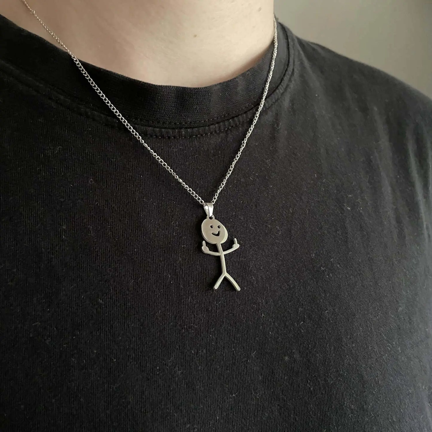 Vielring - F* You Doodle Halskette - Edelstahl - Gold