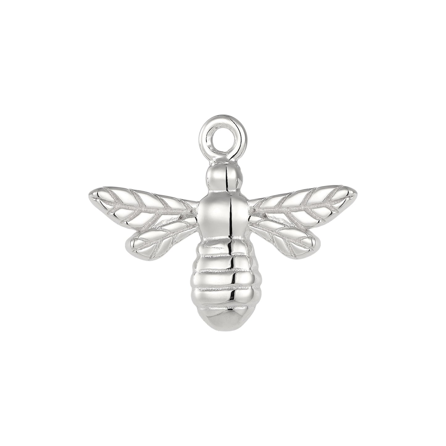 Vielring - Bienen Charm - 925 Silber - Silber
