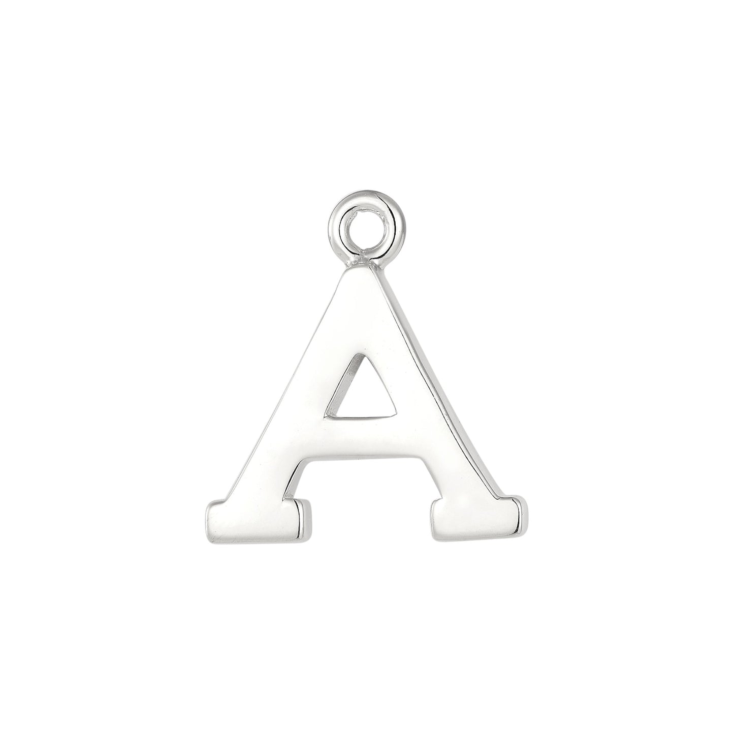 Vielring - Buchstaben Charm Abstrakt - 925 Silber - Silber