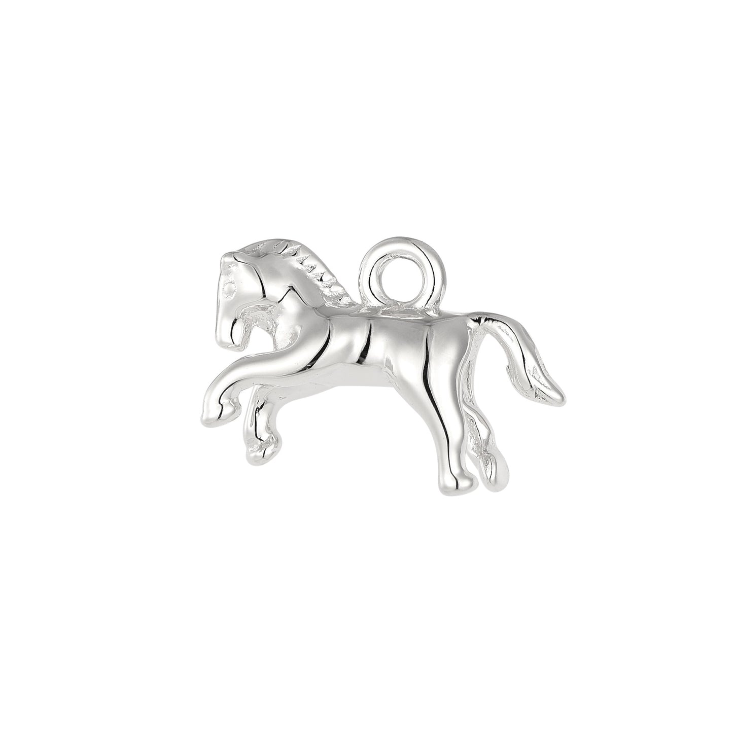 Vielring - Pferd Charm - 925 Silber - Silber
