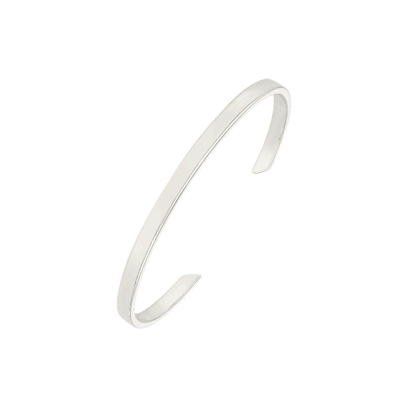 Basic Armreifen 4 mm - 925 Silber