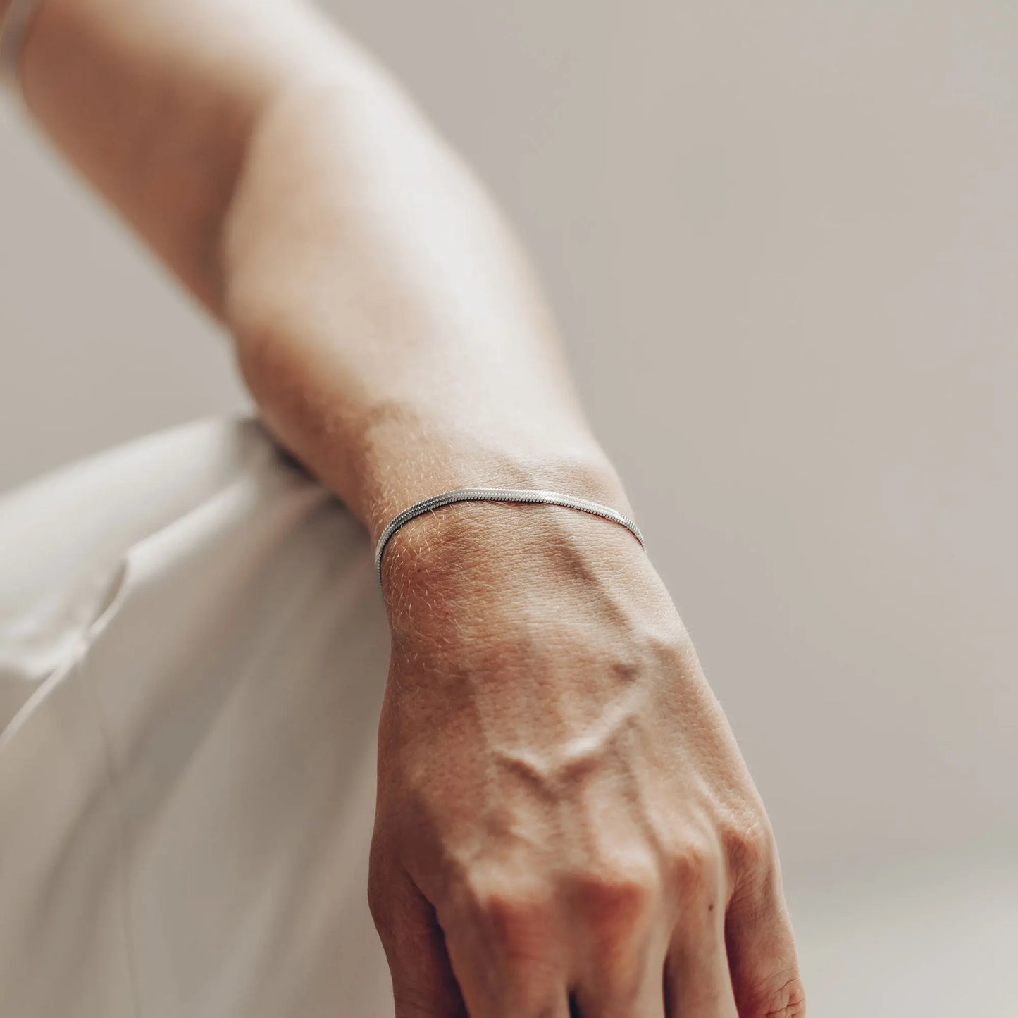 Vielring - Schlangen Armband - 925 Silber - Gold