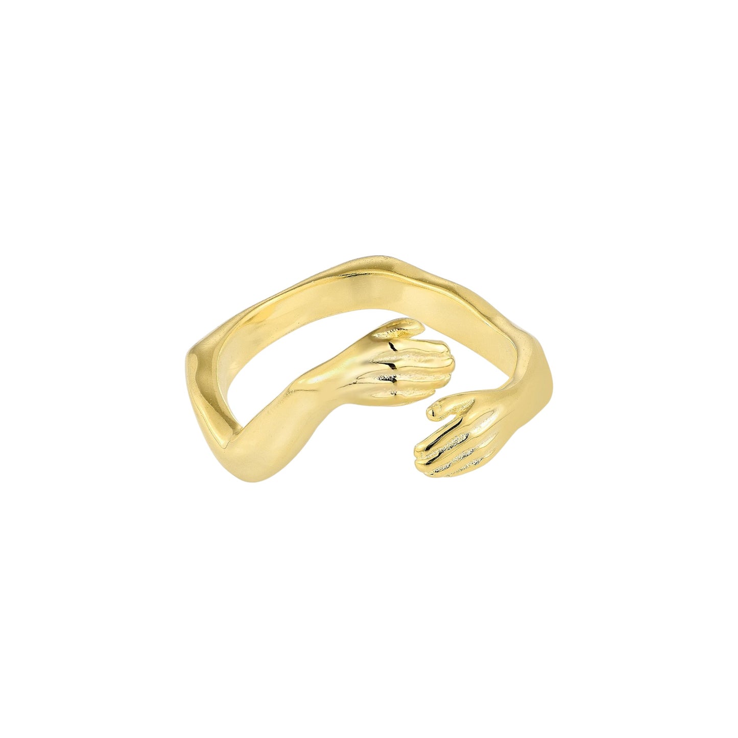 Offener Umarmungsring Stärke - 925 Silber