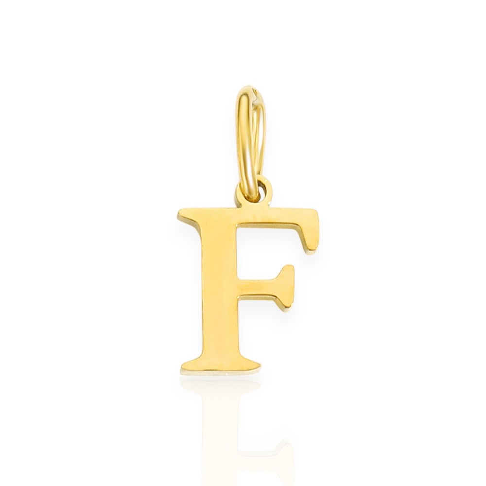 Bracelet initial pendant • 925 Sterling Silver #1