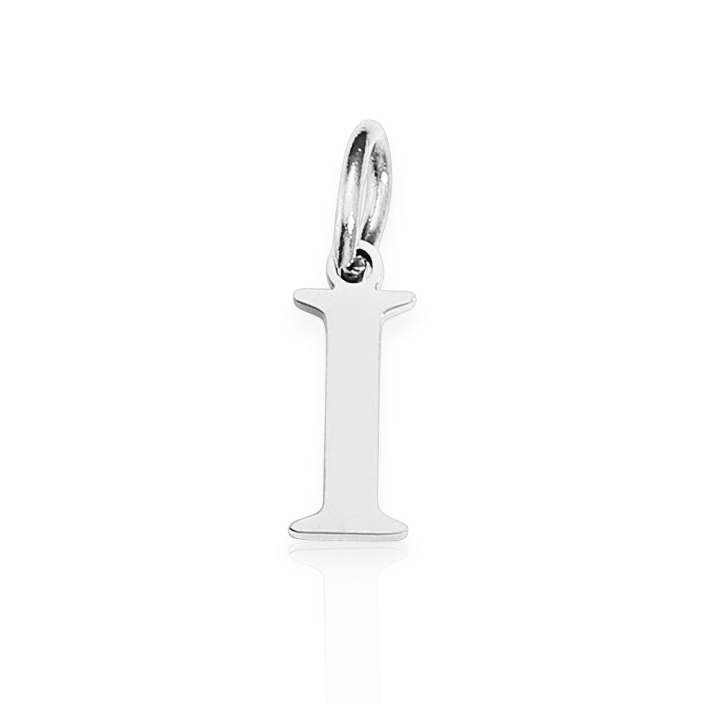 Vielring - Armband-Initial-Anhänger • 925 Sterling Silber #1 - Silber / I