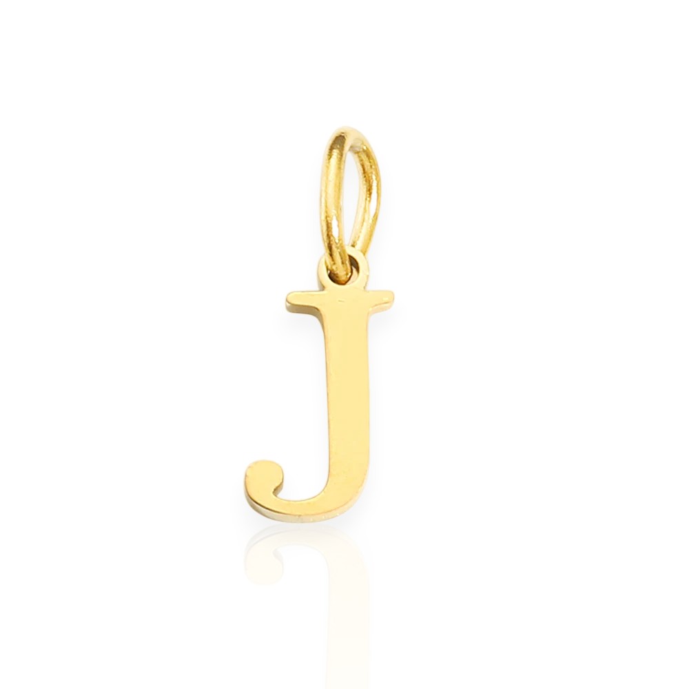 Bracelet initial pendant • 925 Sterling Silver #1