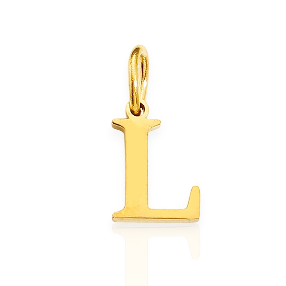 Bracelet initial pendant • 925 Sterling Silver #1