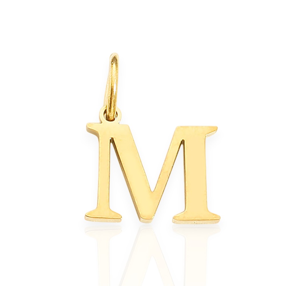 Bracelet initial pendant • 925 Sterling Silver #1