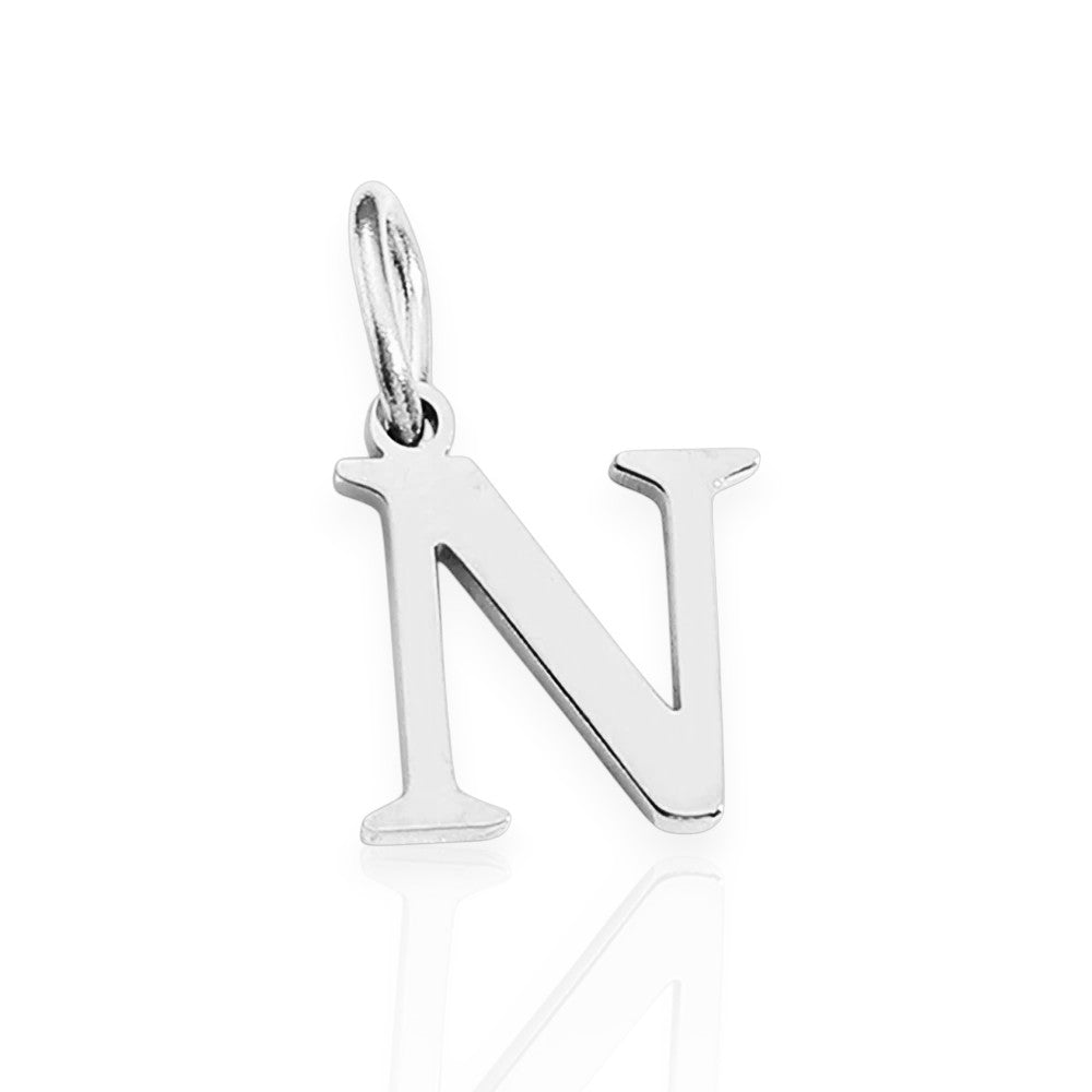 Vielring - Armband-Initial-Anhänger • 925 Sterling Silber #1 - Silber / N