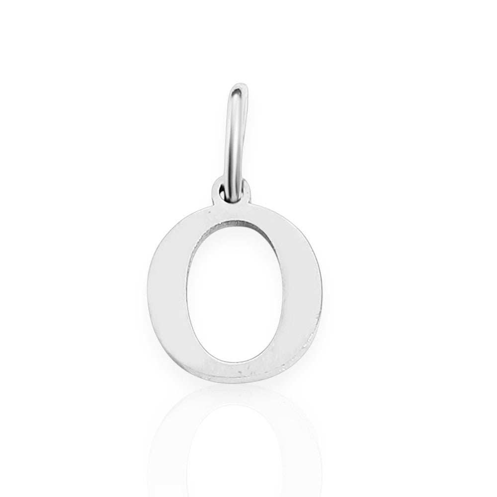 Vielring - Armband-Initial-Anhänger • 925 Sterling Silber #1 - Silber / O