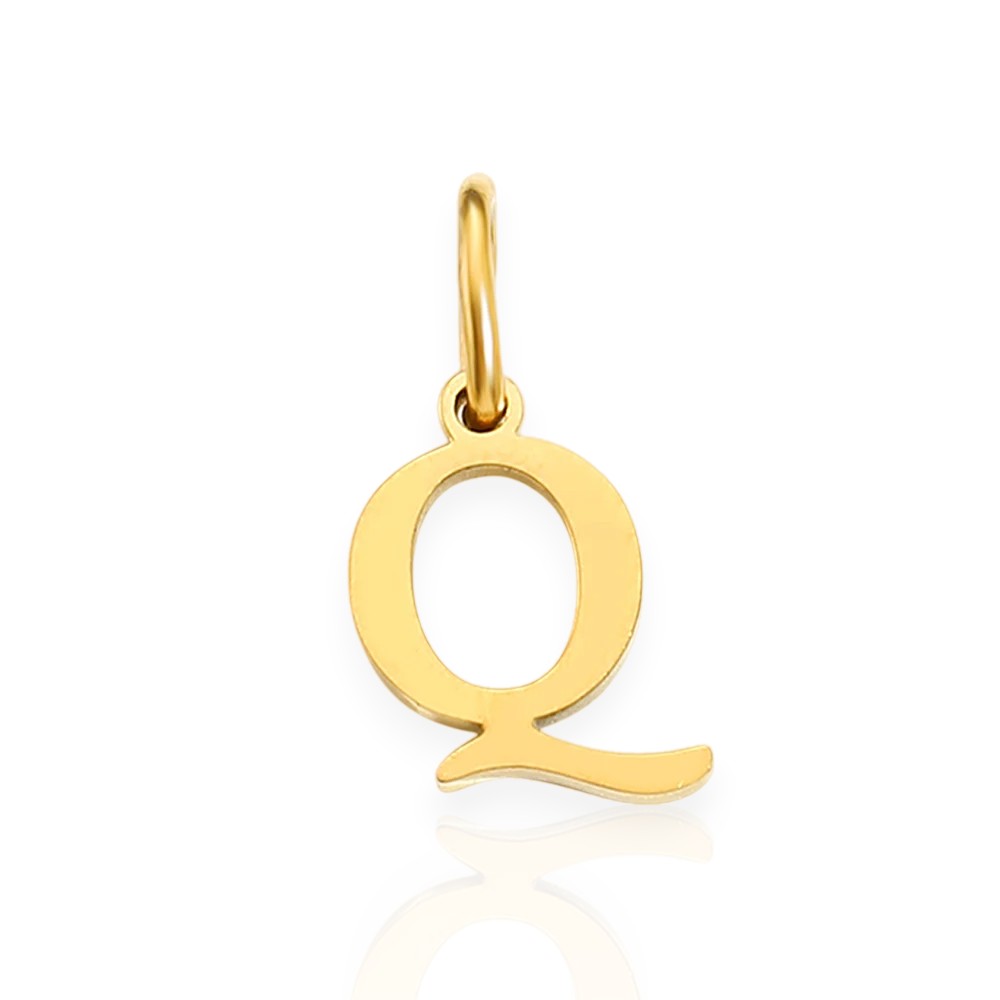 Bracelet initial pendant • 925 Sterling Silver #1