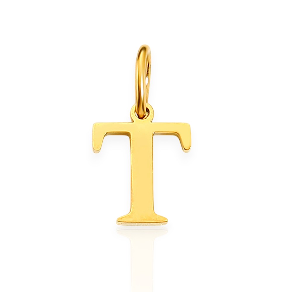 Bracelet initial pendant • 925 Sterling Silver #1