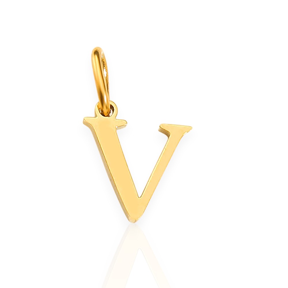 Bracelet initial pendant • 925 Sterling Silver #1