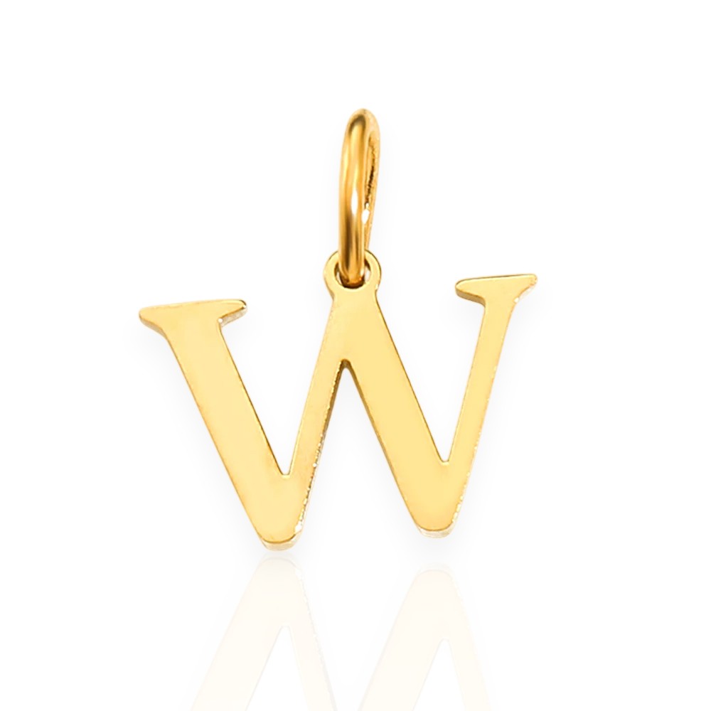 Bracelet initial pendant • 925 Sterling Silver #1