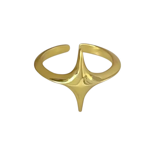 Stern Ring - 925 Silber