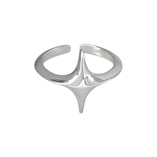 Stern Ring - 925 Silber
