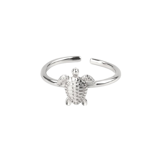 Schildkröten Ring - 925 Silber