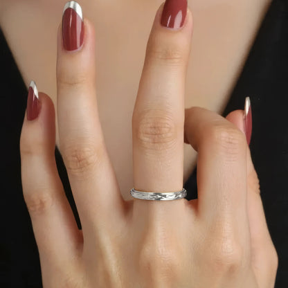Gitter Anti-Stress-Ring – Edelstahl