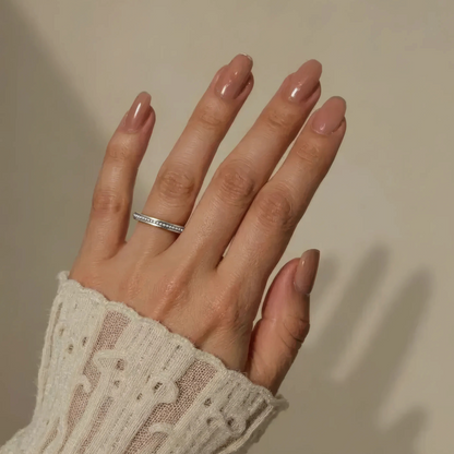 Runder Perlen Anti-Stress-Ring