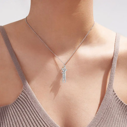 Vielring - Umarmungs-Halskette 925 Sterling Silber - Gold