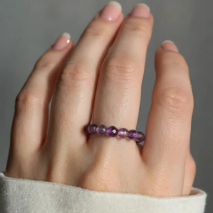 Amethyst Anti-Stress-Ring