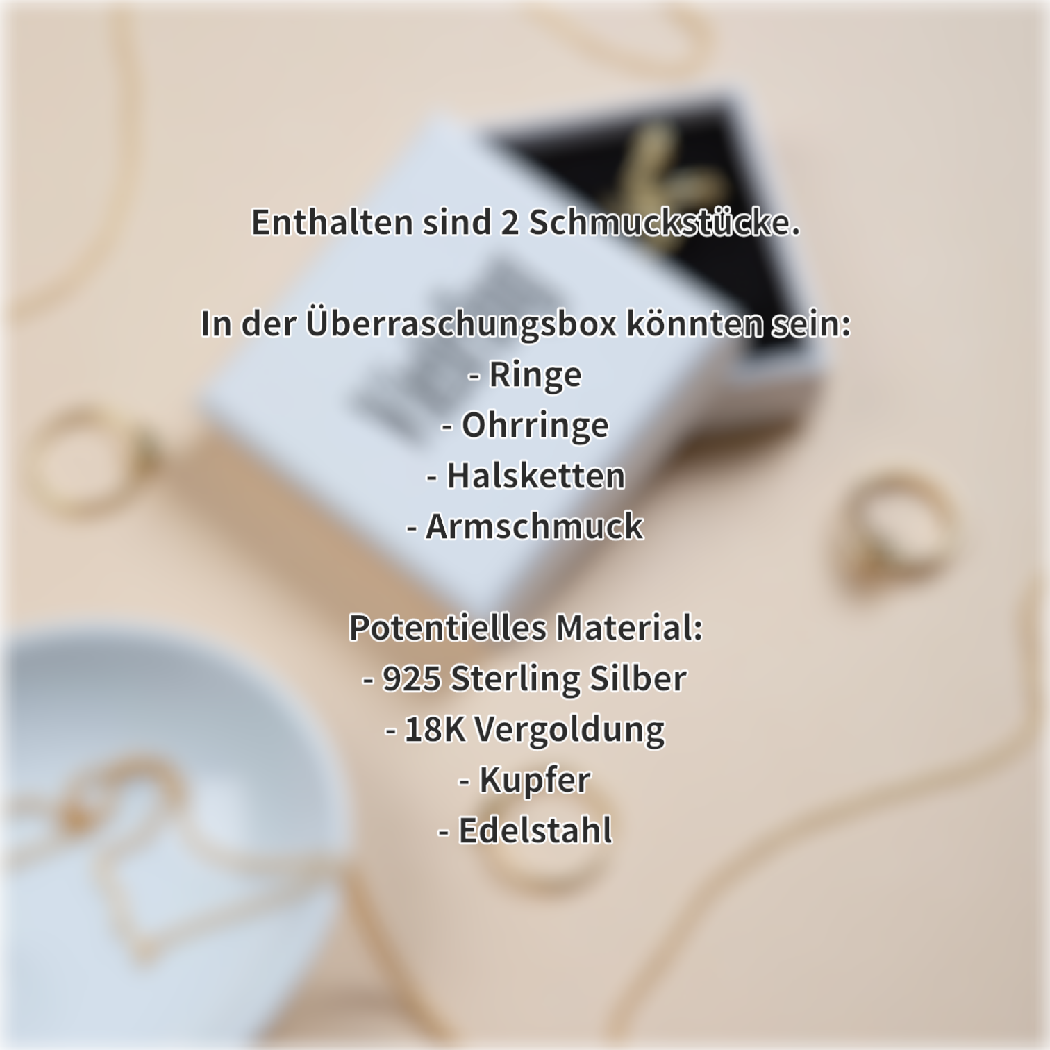 Vielring - Mystery Box mit 2 Artikeln - Gold