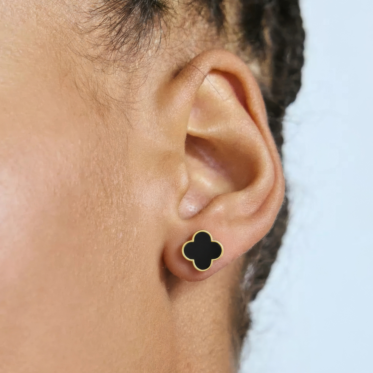 Dainty crystal hoop earrings • Zirconia crystals