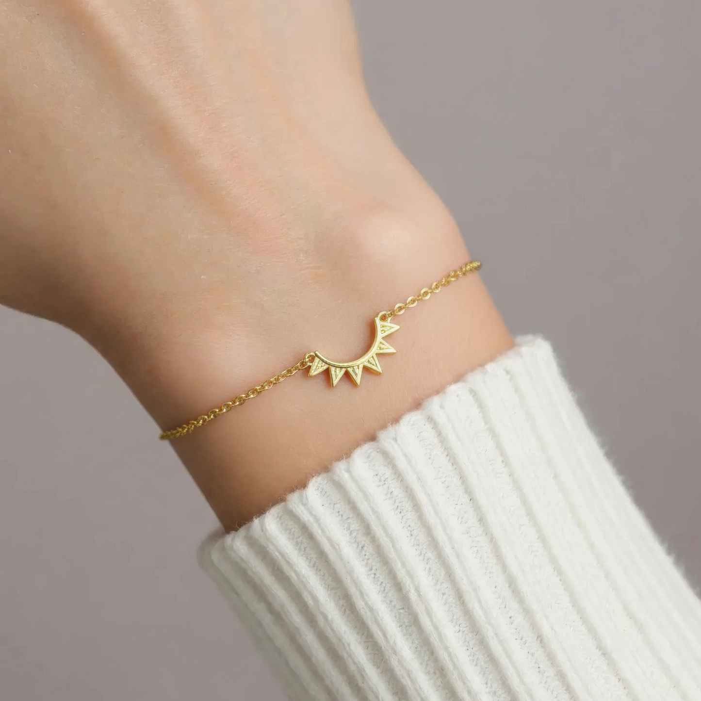 Sonnen Armband - 925 Silber