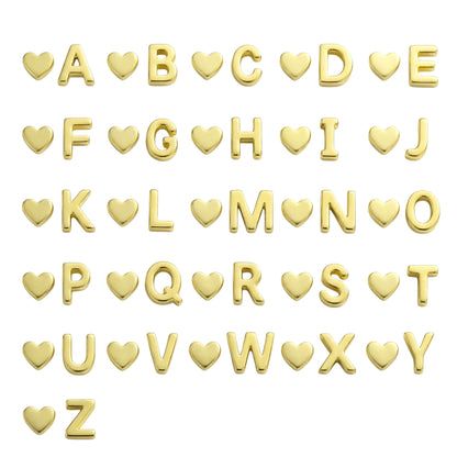 Herz Buchstaben Halskette – 925 Silber