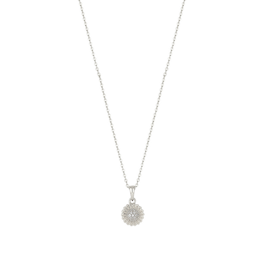 Blüten Anti-Stress Halskette - 925 Silber