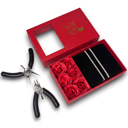 DIY Couples Permanent Bracelet Set