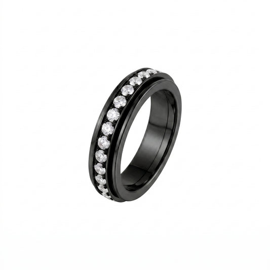 Runder Kristall Anti-Stress-Ring