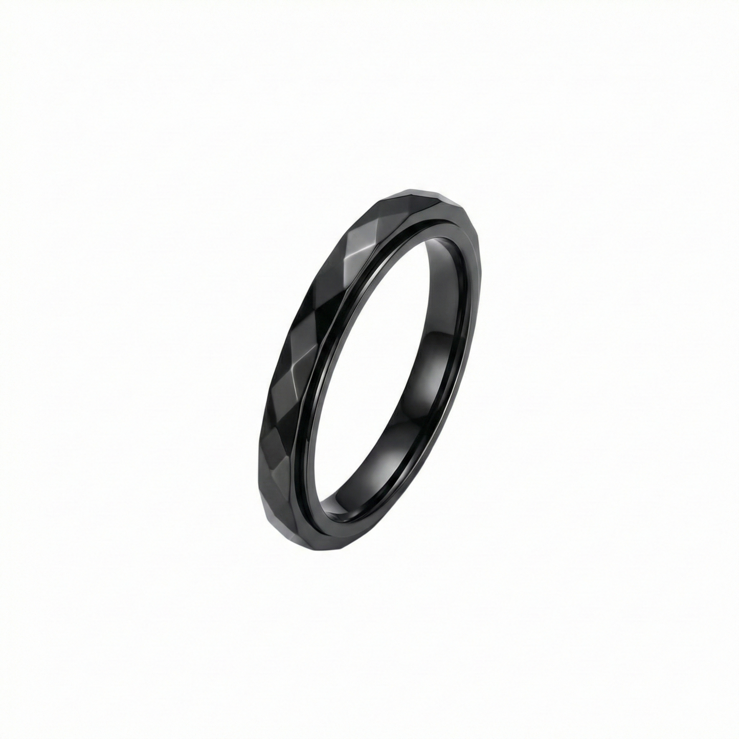 Ruhe Anti-Stress-Ring – Edelstahl