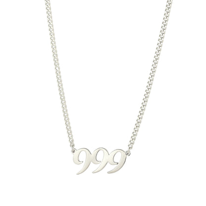 999 Halskette – 925 Silber