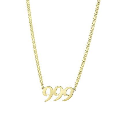 999 Halskette – 925 Silber