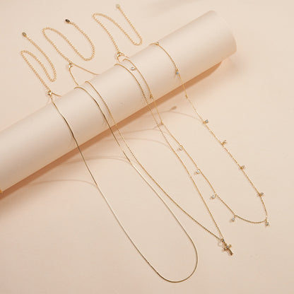Box Bauchkette - 925 Silber