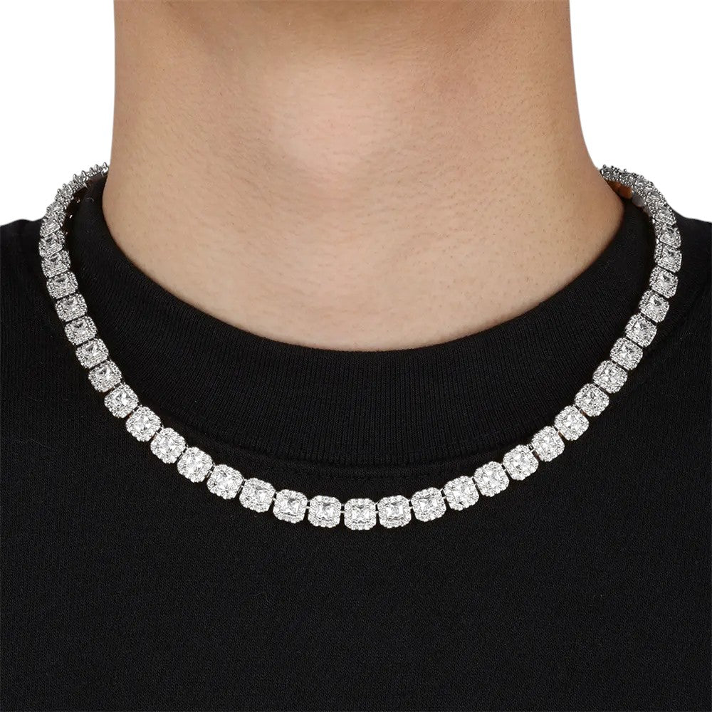 Tennis Necklace • Crystal Chain