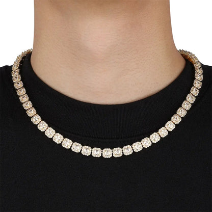 Tennis Necklace • Crystal Chain