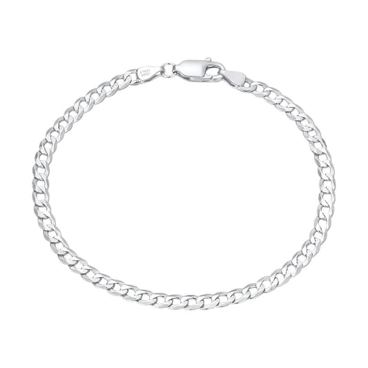 Panzerketten Armband 3,5 mm - 925 Silber