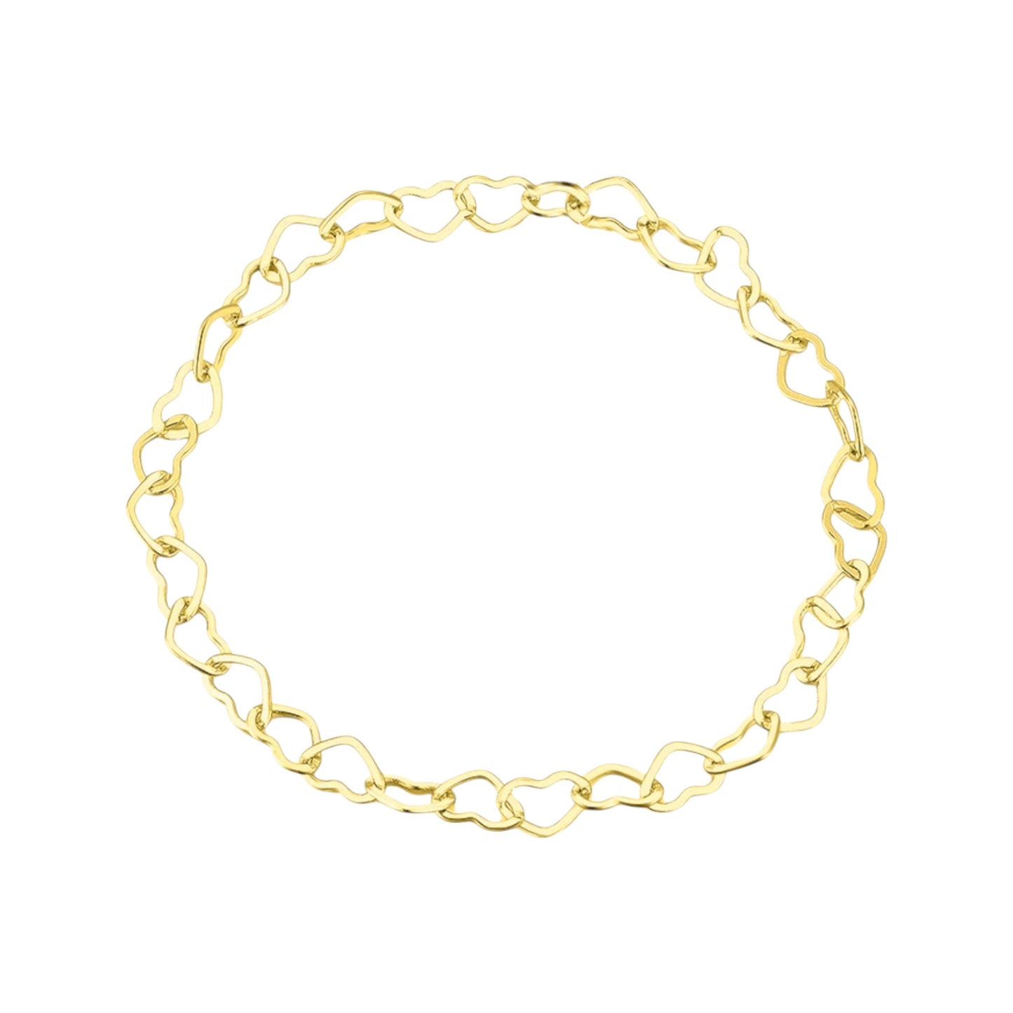 DIY Herzen Permanent Armband-Set - 925 Silber