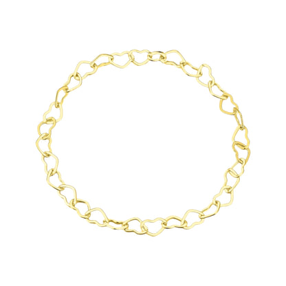 DIY Herzen Permanent Armband-Set - 925 Silber