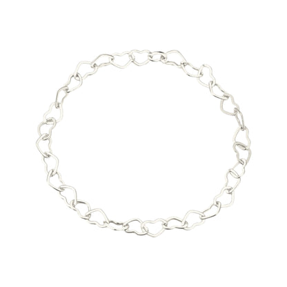 DIY Herzen Permanent Armband-Set - 925 Silber