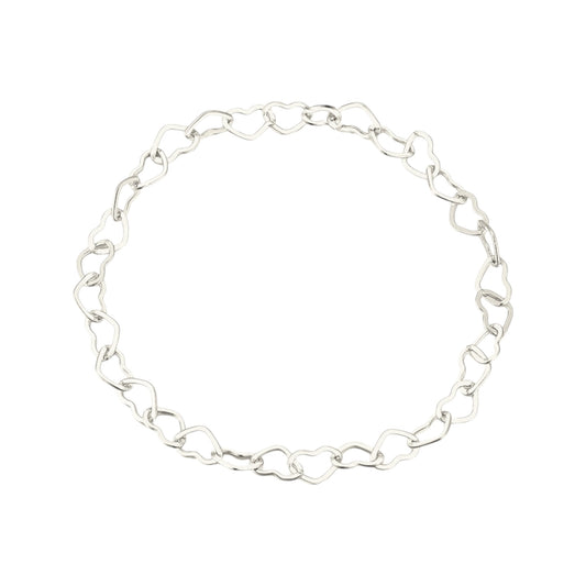 DIY Herzen Permanent Armband-Set - 925 Silber