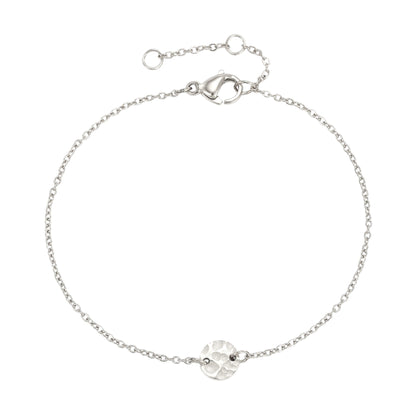 Plättchen Disk Armband - 925 Silber