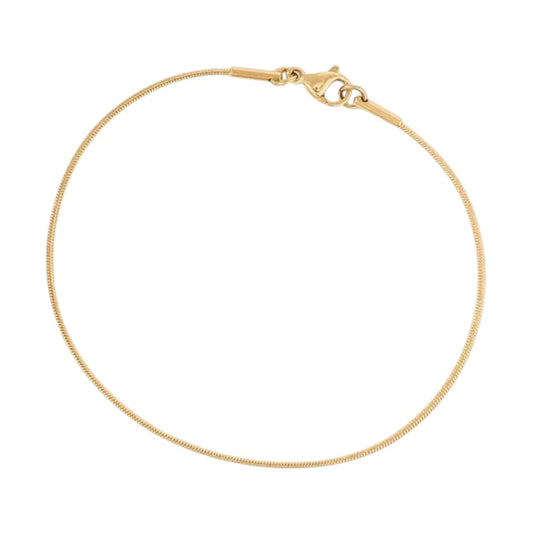 Vielring - Dünnes Armband - Edelstahl - Gold
